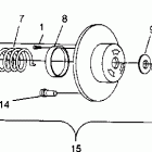 E963357 EURO XLT TOURING Driven clutch xlt touring 0963357 and european xlt...