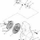 0961760 XCR 440 SP Recoil starter 440 xcr sp 0961760