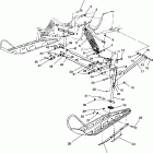 0962061 WIDETRAK GT Front suspension and ski widetrak gt 0962061 and e...