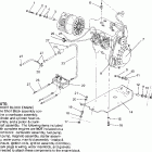 0960243 SPORT TOURING Engine mounting sport 0960443, sport touring 09602...