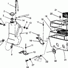 0962064 WIDETRAK LX Oil tank  /  air box assembly widetrak lx 0962064 ...