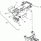 0962574 500 EFI SKS Brake 500 efi sks 0962574, 500 efi rmk 0962974, an...