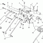 0965677 600 XCR SP Rear torque arm 600 xcr sp 0965677 and european 60...