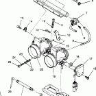 0963774 500 EFI Throttle body assembly 500 efi 0963774 and europea...