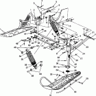 0965677 600 XCR SP Front suspension and ski 600 xcr sp 0965677 and eu...