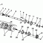 0962064 WIDETRAK LX Driveshaft assembly widetrak lx 0962064 and europe...