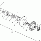 0965677 600 XCR SP Driven clutch 600 xcr sp 0965677 and european 600 ...
