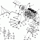 0961676 600 XCR Engine mounting 600 xcr 0961676 and european 600 x...