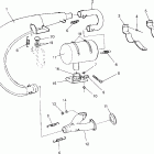 0961760 XCR 440 SP Exhaust system 440 xcr sp 0961760