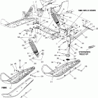 0965782 STORM Front suspension and ski storm 0965782, storm sks ...