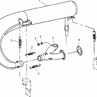0962564 500 CARB SKS Exhaust system 500 carb 0962764, 500 carb sks 0962...