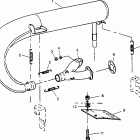 0962574 500 EFI SKS Exhaust system 500 efi sks 0962574, 500 efi rmk 09...