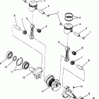 E963433 EURO LITE Piston and crankshaft lite 0963433, euro lite e963...