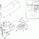 0963365 CLASSIC TOURING Seat and gas tank classic touring 0963365 and euro...