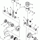 0962760 440 L/C Piston and crankshaft 440 0962760