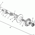 0965782 STORM Driven clutch assembly storm 0965782, storm sks 09...