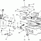 0966768 RXL Oil tank  /  air box  rxl 0966768