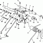 0962574 500 EFI SKS Rear torque arm 500 efi sks 0962574, 500 efi rmk 0...