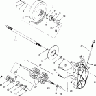 0950443 SPORT Drive train assembly sport 0950443, sport touring ...