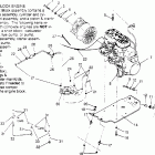 X951660 440 XCR SP Engine mounting  440 xcr sp x951660