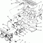 0952574 500 SKS Cylinder assembly  500 efi 0952774, efi sks 095257...