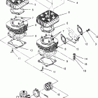0952061 WIDE TRAK GT Cylinder assembly widetrak gt 0952061 and  europea...
