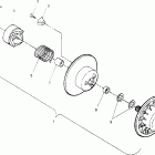 0950743 SUPER SPORT Driven clutch assembly super sport 0950743