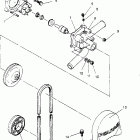 0950869 RXL TOURING Water pump rxl touring 0950869