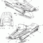0951660 440 XCR Наклейки