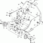 0952761 TRAIL Steering assembly  trail 0952761, trail deluxe 095...