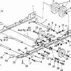0951676 600 XCR Suspension assembly 600 xcr 0951676