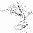 E952064 EURO WIDETRAK LX Front suspension and ski widetrak lx 0952064 and  ...