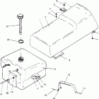0952061 WIDE TRAK GT Seat and gas tank assembly widetrak gt 0952061 and...