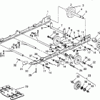 0952574 500 SKS Suspension assembly  500 efi 0952774, efi sks 0952...