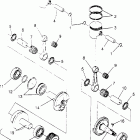 0952061 WIDE TRAK GT Piston and crankshaft widetrak gt 0952061 and  eur...