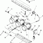 0950869 RXL TOURING Throttle assembly rxl touring 0950869