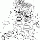X951660 440 XCR SP Cylinder assembly  440 xcr sp x951660