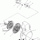 0952560 440 SKS Recoil starter assembly 440 0952760, 440 sks 09525...