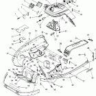 0953433 LITE Nosepan and console assembly lite 0953433, starlit...