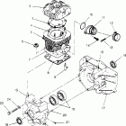 0953433 LITE Crankcase and cylinder assembly starlite 0953427