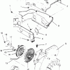 0950443 SPORT Blower housing and  recoil starter assembly sport ...