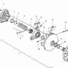 0956768 RXL LT Drive clutch assembly  rxl 0956768