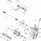 0950743 SUPER SPORT Drive train assembly super sport 0950743