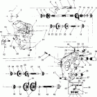 0952061 WIDE TRAK GT Gearcase assembly widetrak gt 0952061 and  europea...