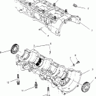 0951676 600 XCR Crankcase assembly 600 xcr 0951676