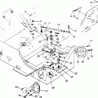 0951676 600 XCR Steering assembly 600 xcr 0951676
