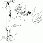 0952574 500 SKS Magneto assembly  500 efi 0952774, efi sks 0952574...