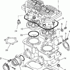 0951660 440 XCR Cylinder assembly 440 xcr 0951660