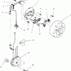 0951660 440 XCR Magneto assembly 440 xcr 0951660