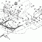 0952761 TRAIL Nosepan assembly  trail 0952761, trail deluxe 0952...